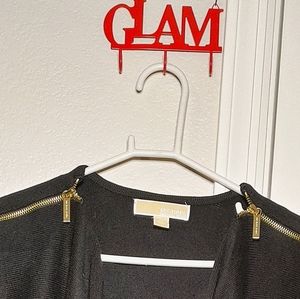 Michael Kors Swoop Kneck Sweater Dress